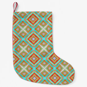 Colorful seamless pattern backgroundabstract, art, small christmas stocking