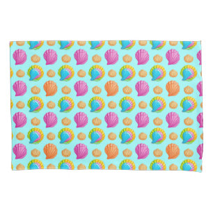 Colorful Seashells  Pillowcase