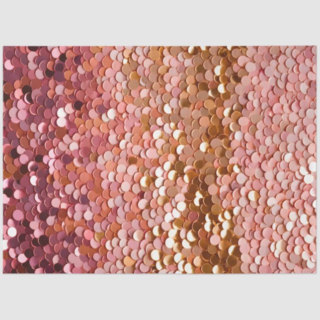 Colorful Sequin Art Tissue Paper (Front)