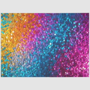Colorful Sequin Art Tissue Paper