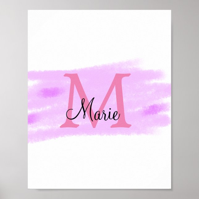Colorful simple minimal add your text image poster (Front)