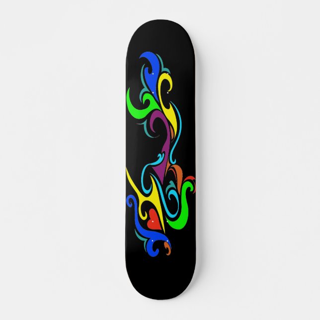 Colorful Skateboard (Front)