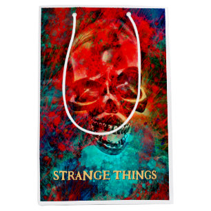 Colorful skull. Strange Things Medium Gift Bag