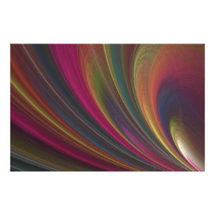 Colorful Soft Sand Waves Photo Print