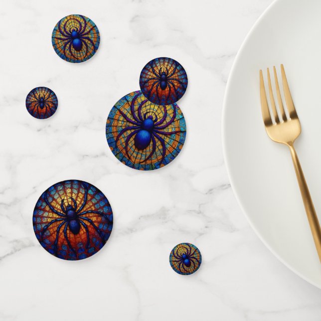 Colorful Spider Confetti (Group)