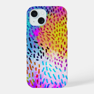 Colorful Splash Animal Print iPhone Case