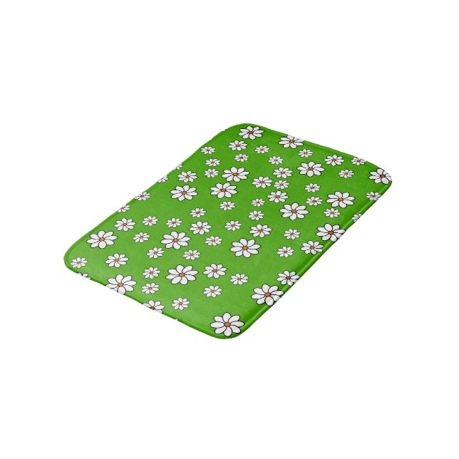 Colorful spring bath mat (Angled)