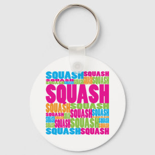 Colorful Squash Key Ring