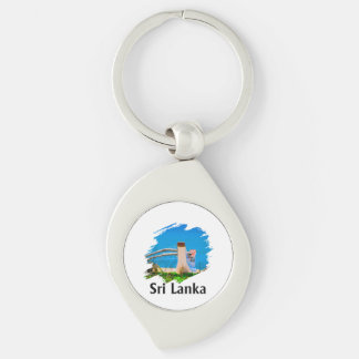 Colorful Sri lankan Key Ring