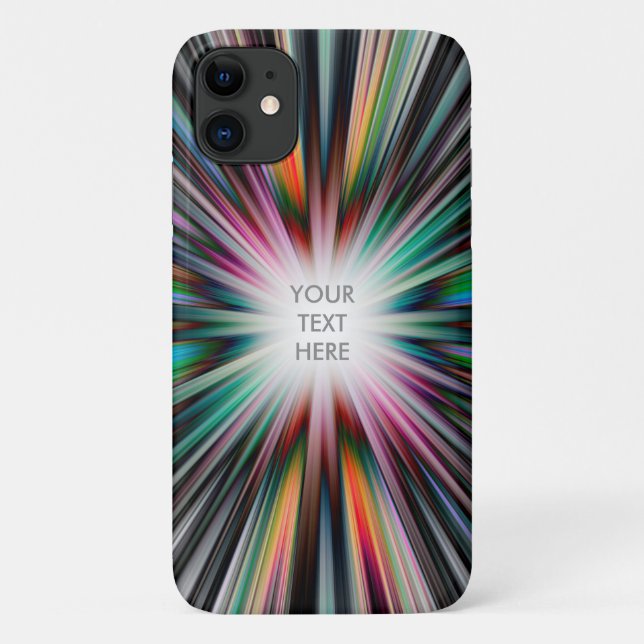 Colorful starburst explosion Case-Mate iPhone case (Back)