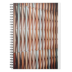 COLORFUL STRIPES AND SHADOWS NOTEBOOK