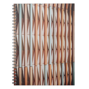 COLORFUL STRIPES AND SHADOWS NOTEBOOK