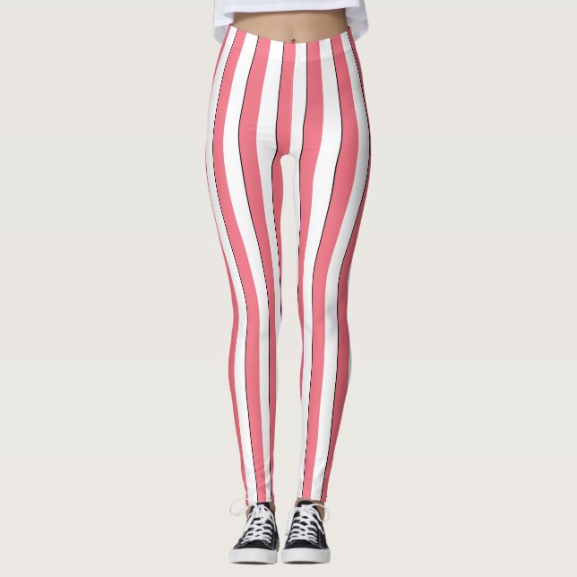 COLORFUL STRIPES LEGGINGS (Front)