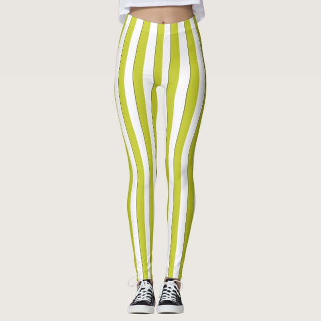 COLORFUL STRIPES LEGGINGS (Front)