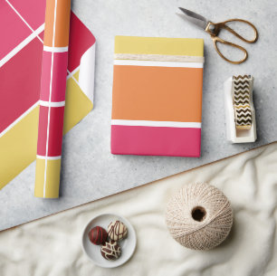 Colorful Stripes Wrapping Paper