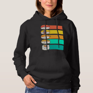 Colorful Sushi Japanese Food Sashimi Hoodie