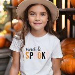 Colorful Sweet And Spooky | Happy Halloween  Toddler T-Shirt<br><div class="desc">Colorful Sweet And Spooky | Happy Halloween</div>