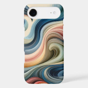 Colorful Swirl Abstract Phone Case — Vibrant Fluid