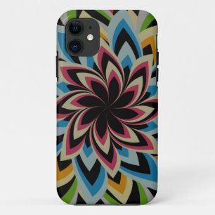 COLORFUL SWIRL FLOWERS Case-Mate iPhone CASE