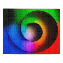 Colorful Swirl Puzzle