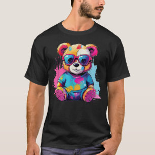 Colorful Teddy Bear (4) T-Shirt