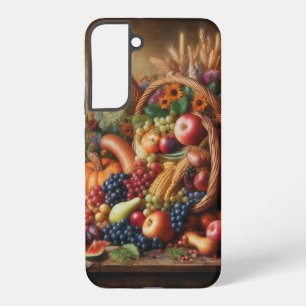 Colorful/Thanksgiving/Cornucopia/Fall Samsung Galaxy Case