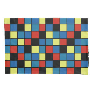 Colorful Tile Pattern Pillowcase