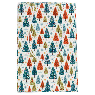 Colorful Trees Medium Gift Bag