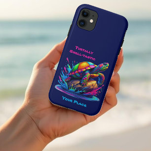 Colorful Turtle Splash Case-Mate iPhone Case