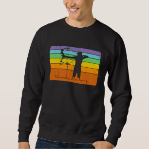 Colorful Unique Retro Vintage Men's Women's Archer Sweatshirt