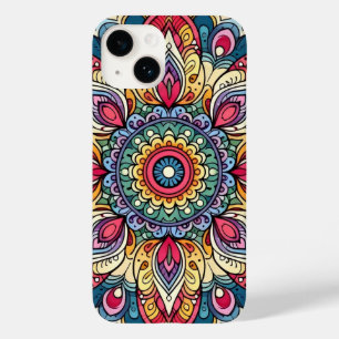 Colorful Vector Abstract Mandala Pattern Case-Mate iPhone 14 Case