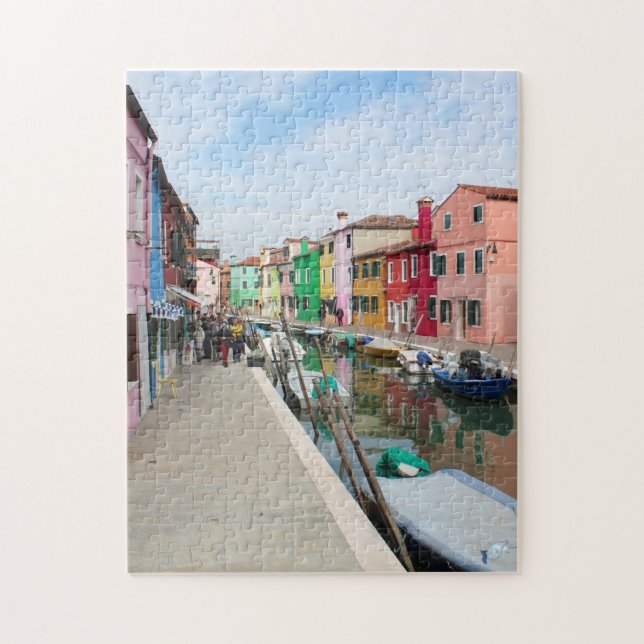 Colorful Venice Jigsaw Puzzle (Vertical)