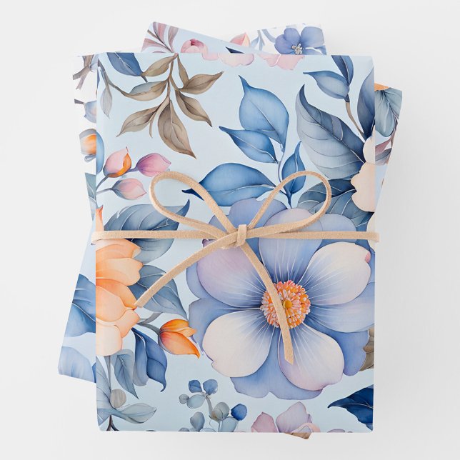 Colorful Vintage Fabric Art Wrapping Paper Sheets (Creator Uploaded)