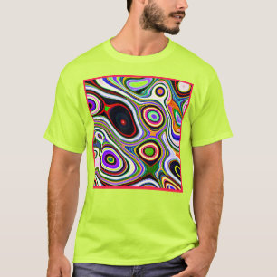 Colorful Vivid Abstraction Pattern T-Shirt