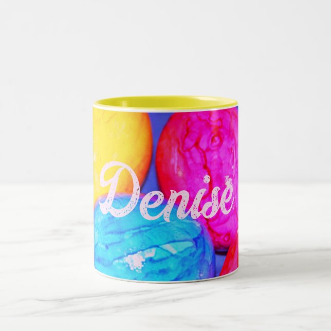 COLORFUL WATERCOLOR EASTER MUG (Center)