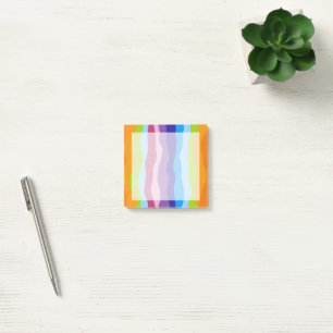 Colorful Waves Post-it Notes