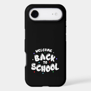 Colorful Welcome Back to School Typography