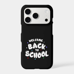 Colorful Welcome Back to School Typography