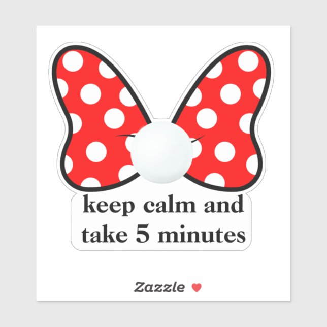 Colorful White and Red Ribbon (Sheet)