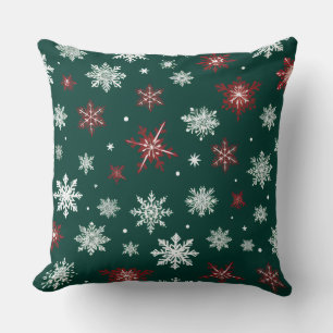 Colorful Winter Magic – Festive Christmas Design Cushion