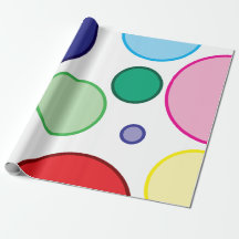 colorful wrapping paper