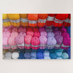 Colorful Yarn Jigsaw Puzzle