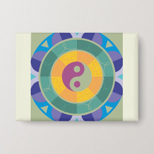 Colorful Yin Yang Pattern