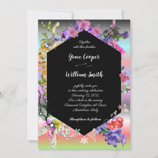 Colorfull invitation