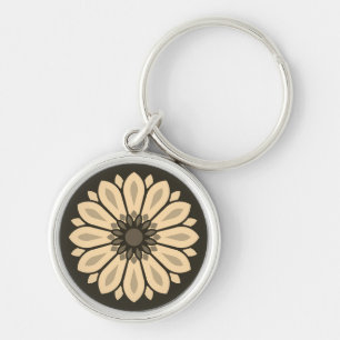 COLORFULL MODERN FLOWER GIFT DAUGHTER SISTER MOM KEY RING