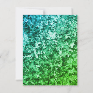 COLORFULL MODERN FLOWER GIFT DAUGHTER SISTER MOM RSVP CARD
