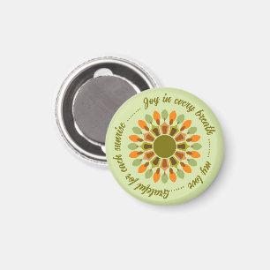COLORFULL MODERN GIFT DAUGHTER SISTER MOM SISTER MAGNET