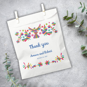 COLORFULL OTOMI MEXICAN FAVOUR BAGS