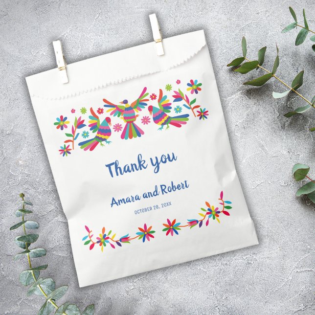 COLORFULL OTOMI MEXICAN FAVOUR BAGS (Creator Uploaded)