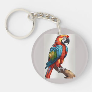Colorfull parrot 🦜 key ring